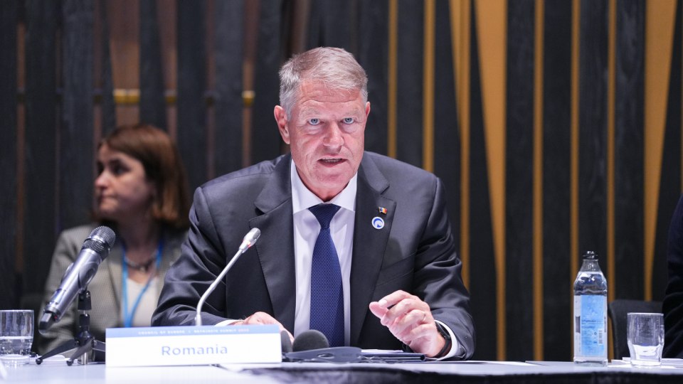 Valorile democratice, spaţiul civic, libertatea presei, supuse presiunii pe continentul european, afirmă Klaus Iohannis