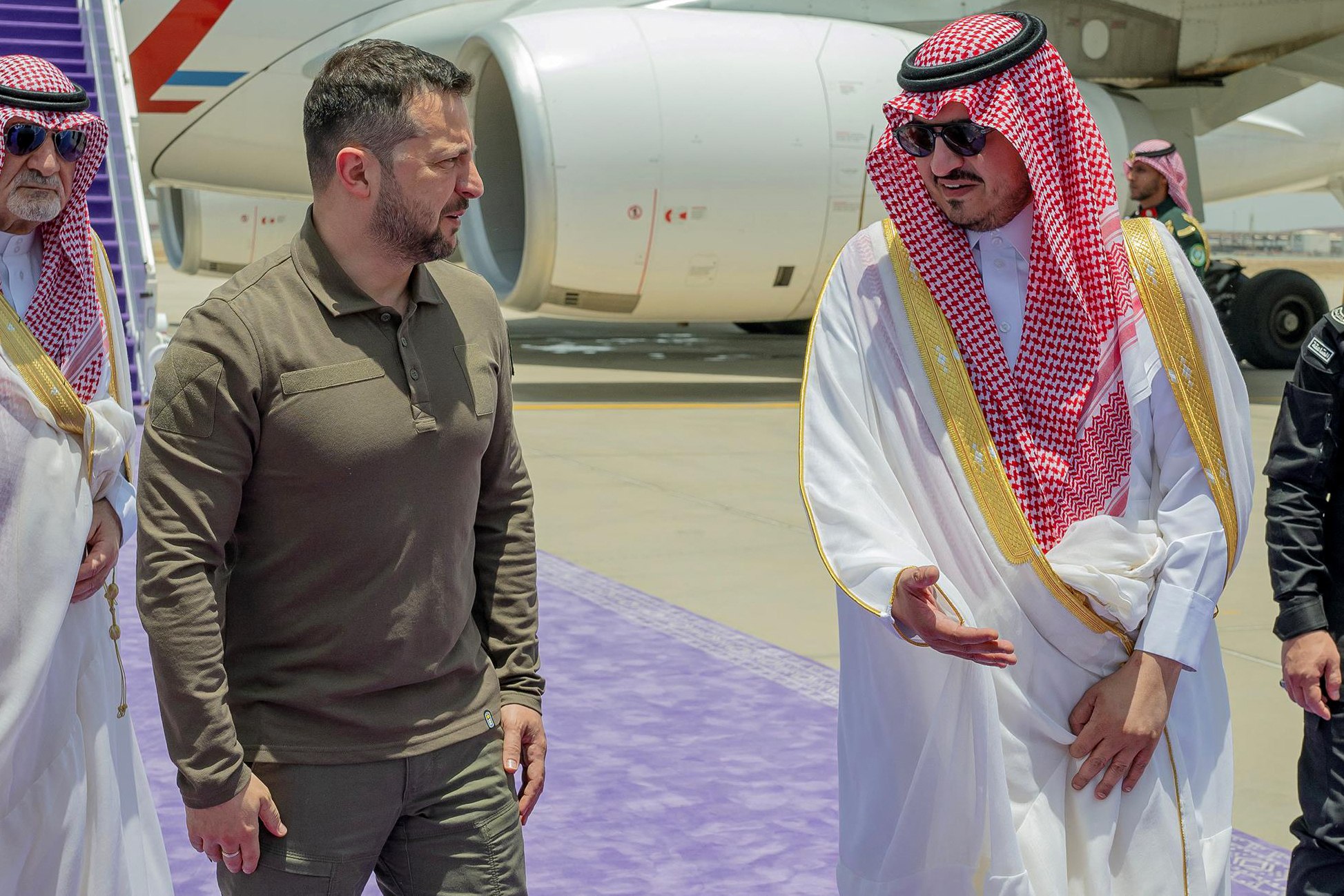 Volodimir Zelenski a sosit în Arabia Saudită: Mesajul transmis de președintele ucrainean
