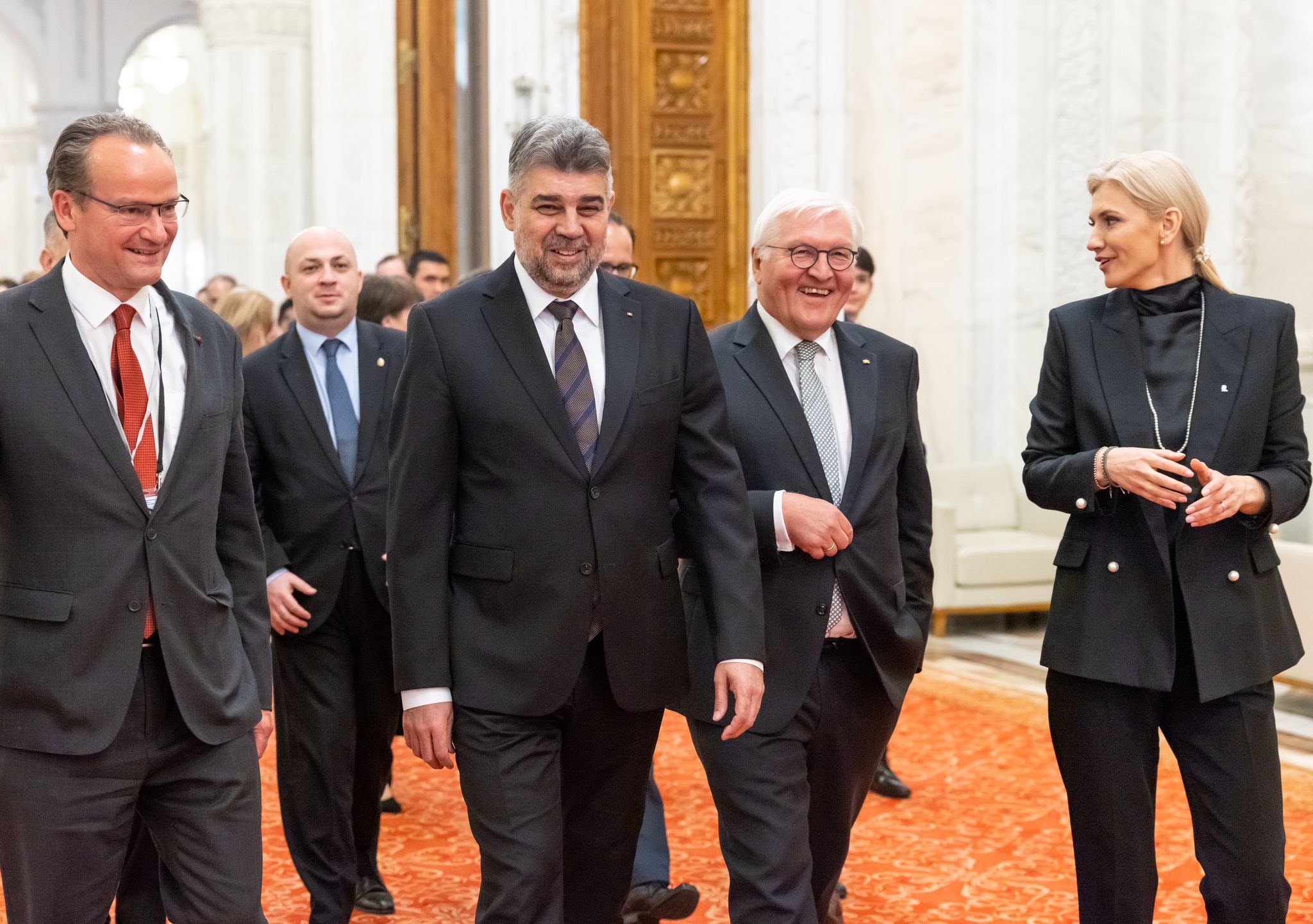 Ciolacu, întâlnire cu președintele Germaniei. Aderarea la Schengen, printre subiectele abordate