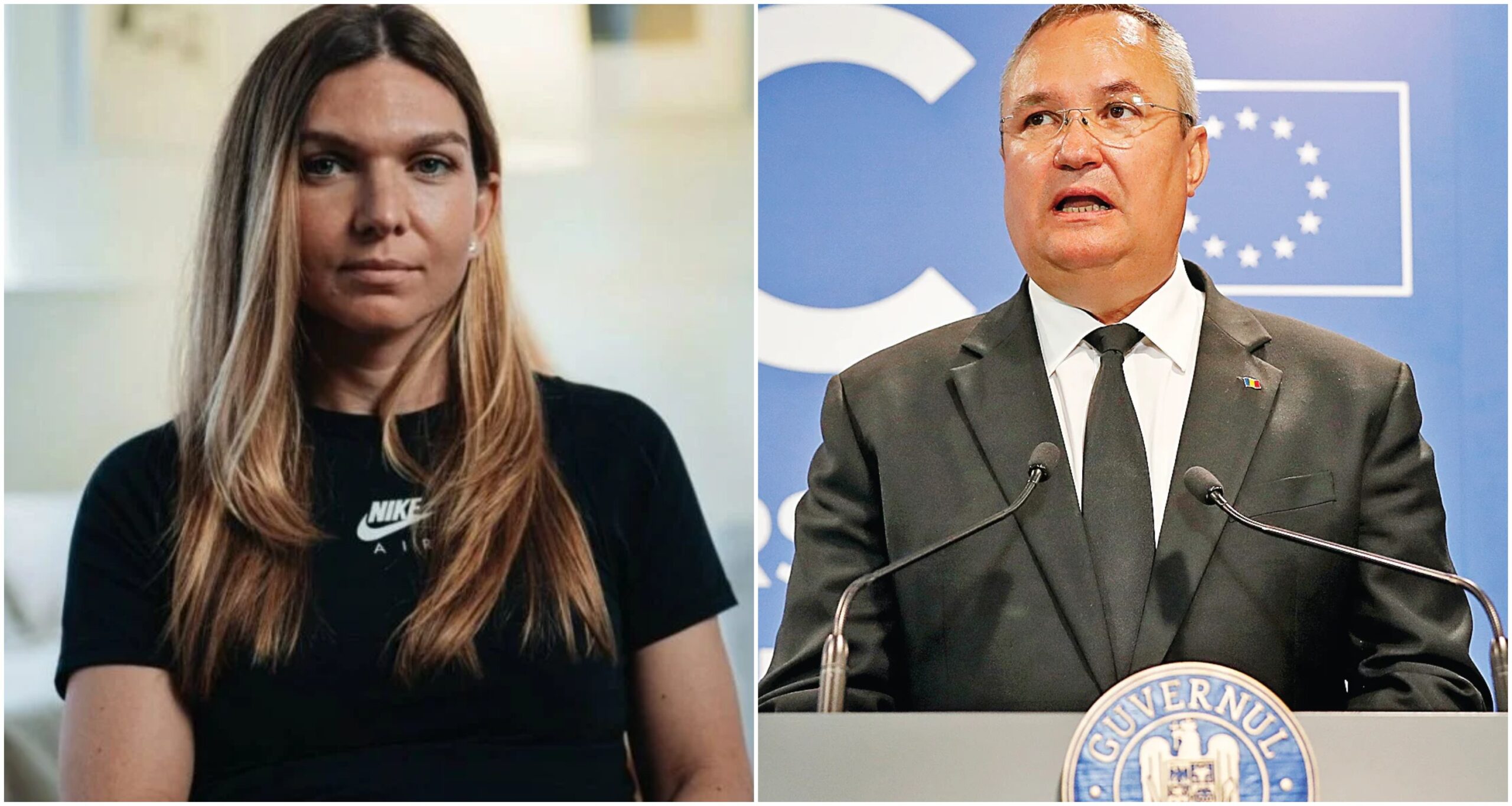 Guvernul, reacție în cazul Halep. Ciucă o consideră nevinovată: „Să fim alături de ea!”