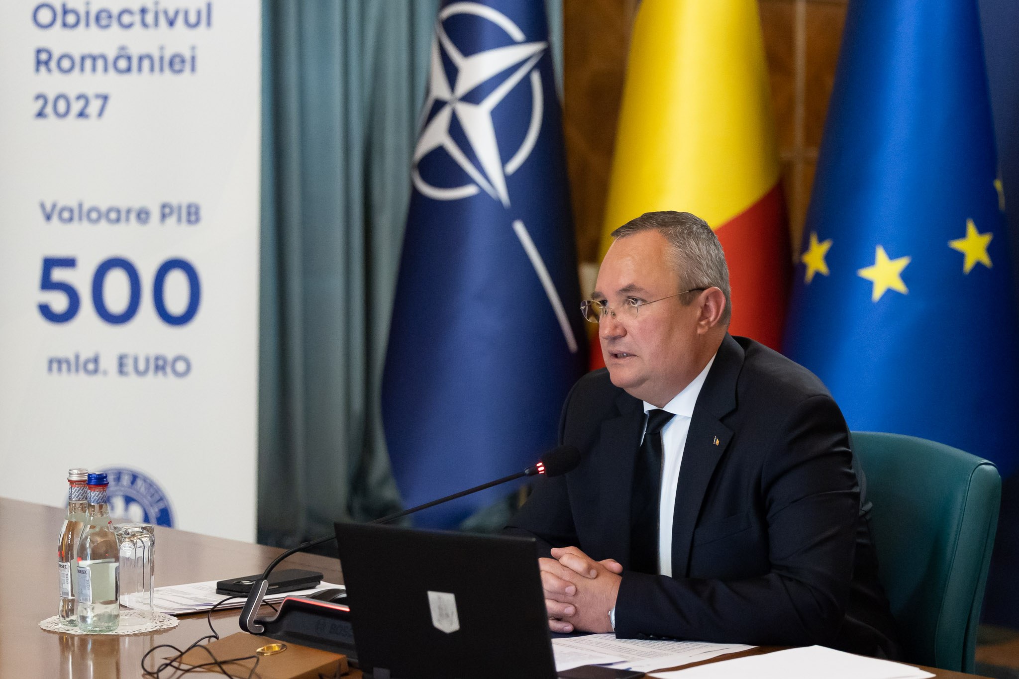 Ciucă, pe tema reducerii prețului la alimente: Soluţia este sprijinul producătorilor şi procesatorilor români