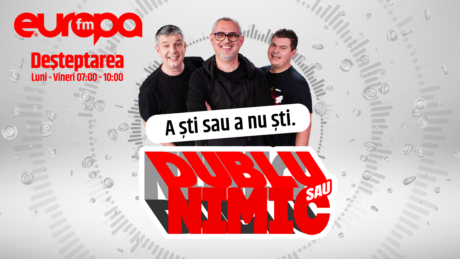 Dublu sau Nimic: Lucian, din Arad, a câștigat 600 de euro