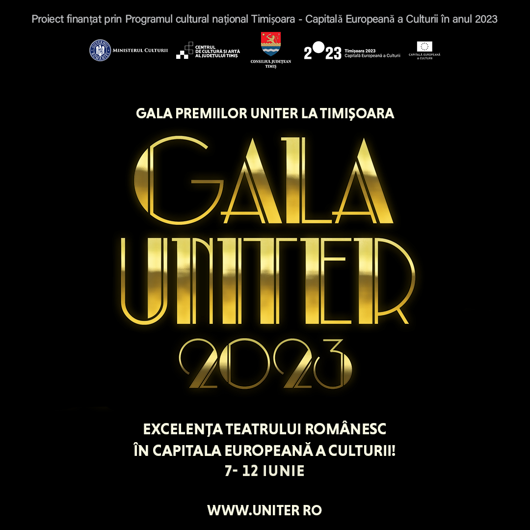 Gala premiilor UNITER la Timișoara: excelența teatrului românesc în capitala europeană a culturii : Europa FM