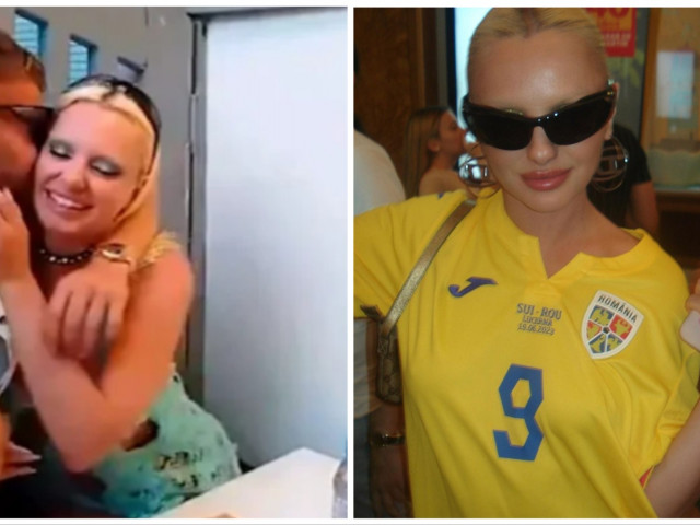 Galerie Foto | George Pușcaș și Alexandra Stan, împreună în vacanță! Cântăreața a îmbrăcat tricoul fotbalistului