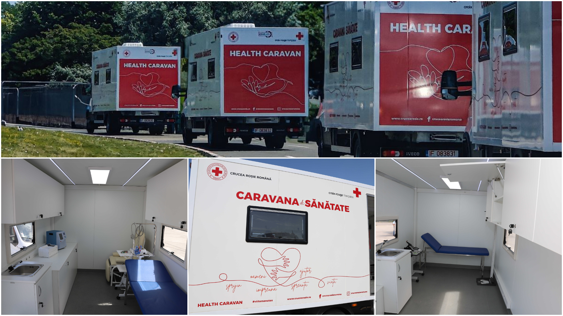 Caravana de Sănătate va străbate 14 județe din România pentru ca locuitorii din mediul rural să aibă acces la consultații și analize gratuite