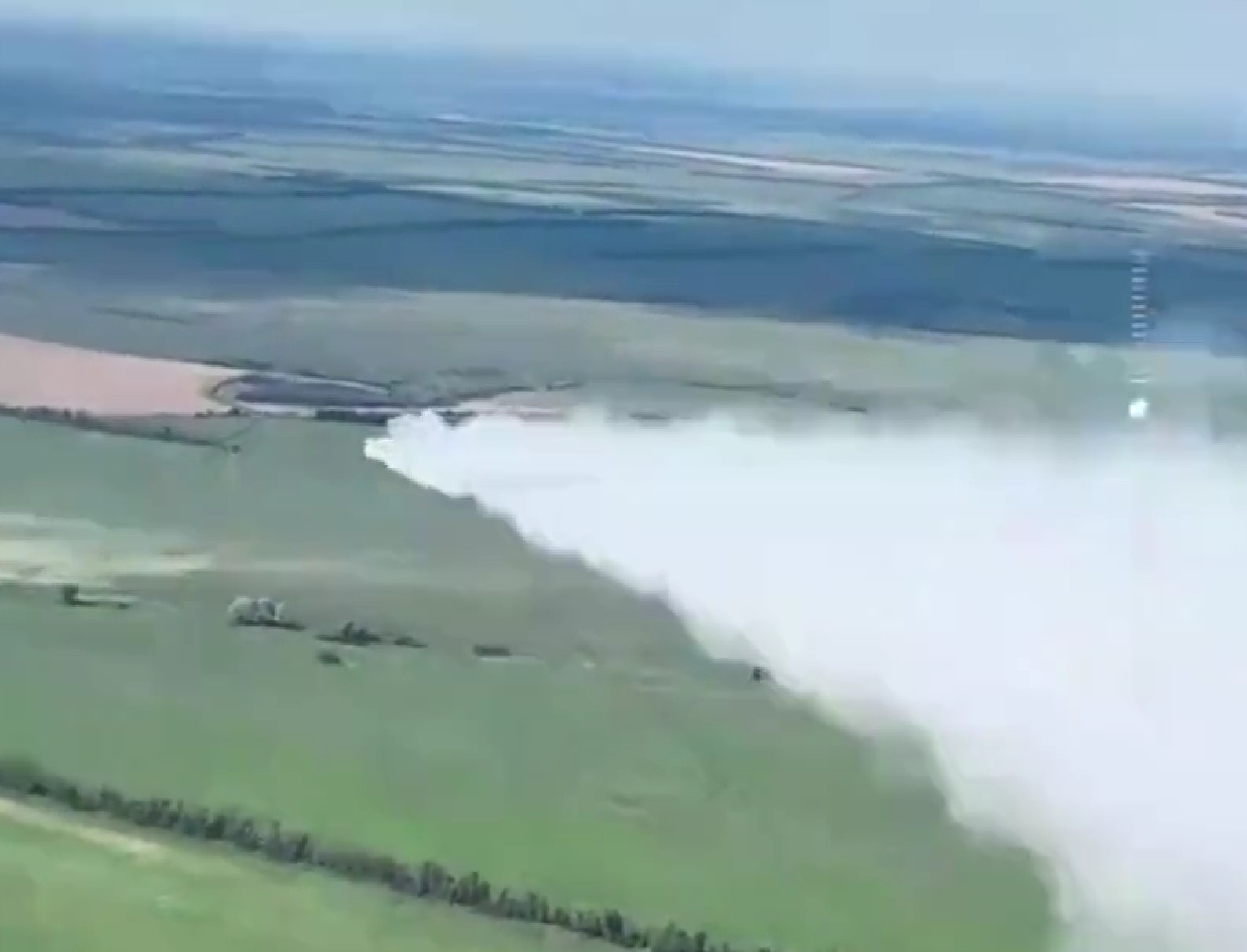 Dronă ucraineană, „vânată” de o rachetă antiaeriană rusescă: a scăpat la centimetri de lovitura fatală VIDEO