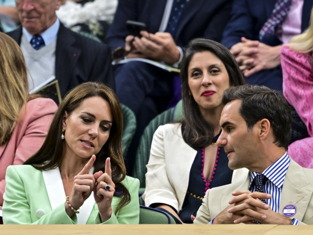 Momentul în care Roger Federer a încălcat protocolul regal cu Kate Middleton, la Wimbledon
