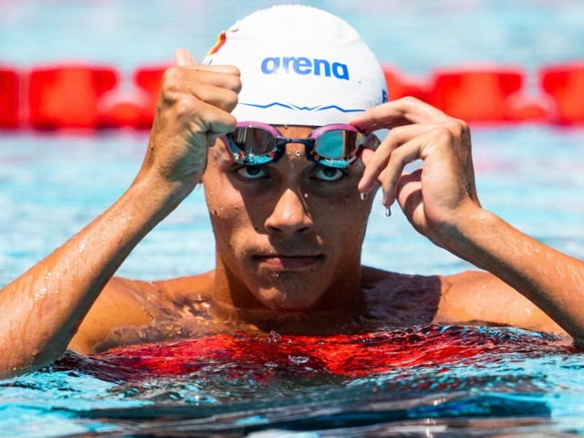 Reacția Federației Române de Natație și a CS Dinamo după insuccesul lui David Popovici la proba de 100 m liber: ”Capul sus”