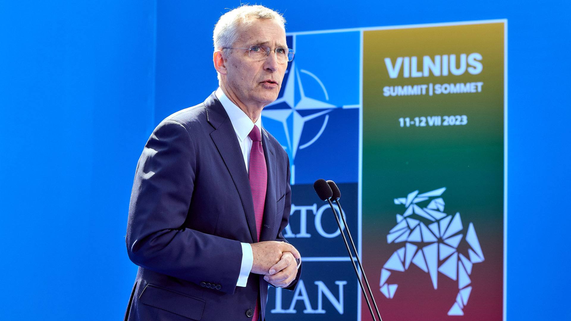 Jens Stoltenberg, conferință de presă la Summitul NATO de la Vilnius: Ucraina va deveni membru NATO în viitor