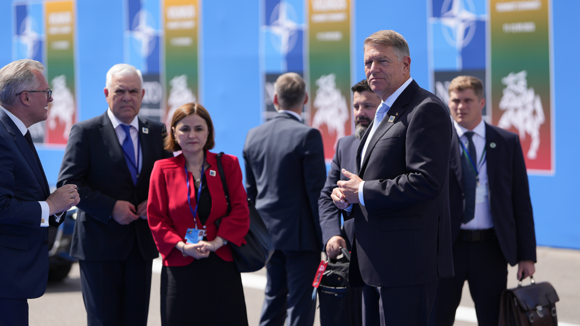 Președintele României – Klaus Iohannis, declarații de presă înaintea Summitului NATO de la Vilnius