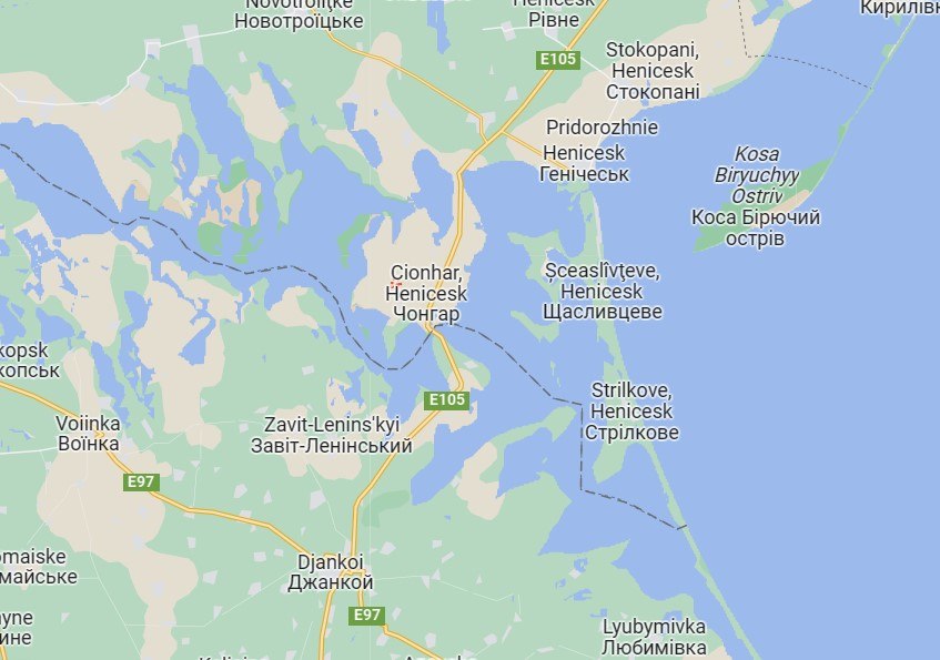 Rușii susțin că Ucraina a atacat un pod care leagă regiunea Herson de Crimeea