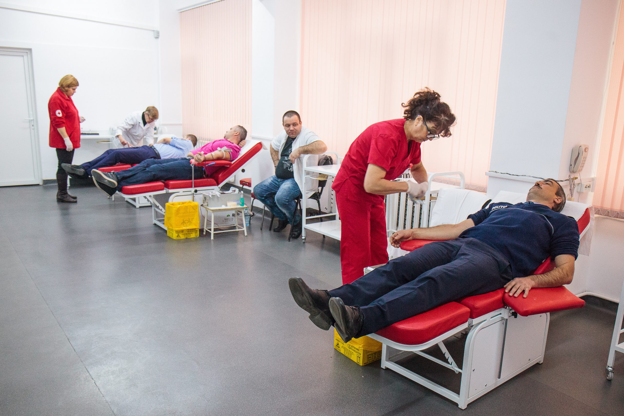 Spitalele au suficiente rezerve de sânge