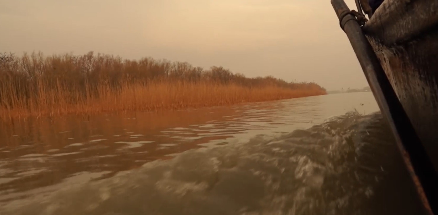 Poluare pe brațul Sulina, la mila 17. Cel mai probabil de la o navă : Europa FM