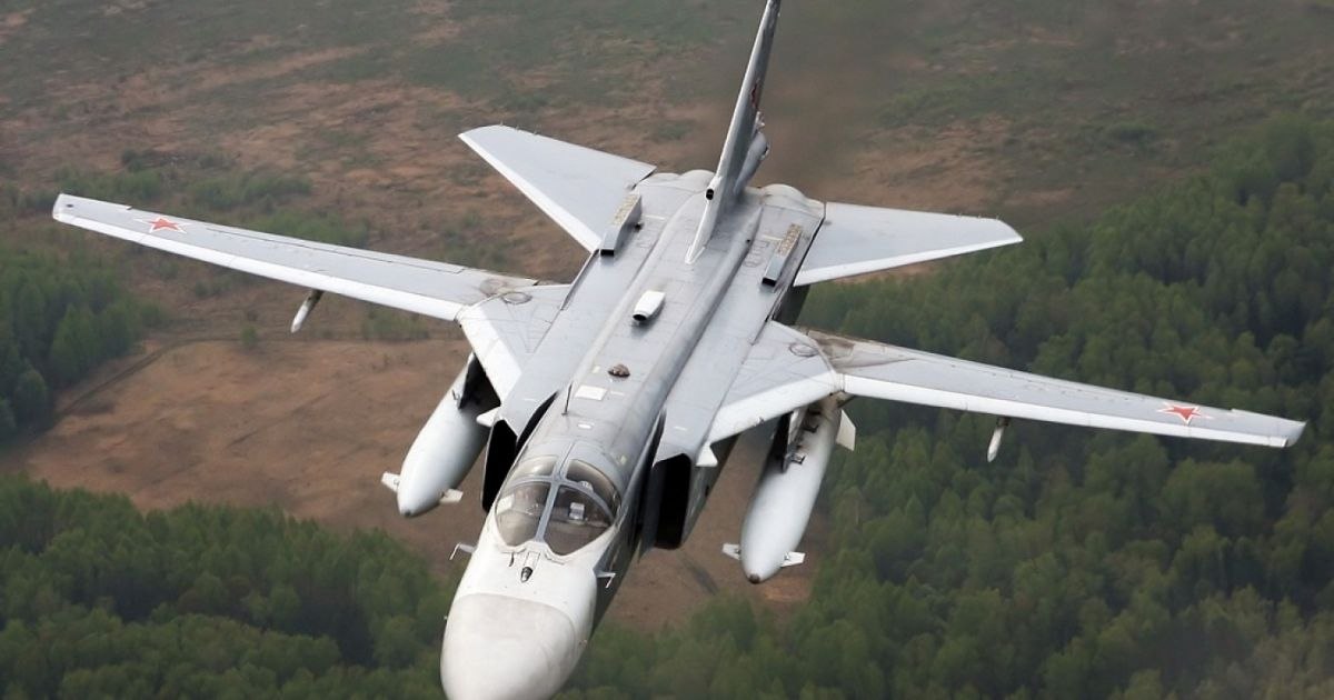 Un avion militar rusesc Su-24 s-a prăbuşit în sudul Rusiei în timpul unui antrenament