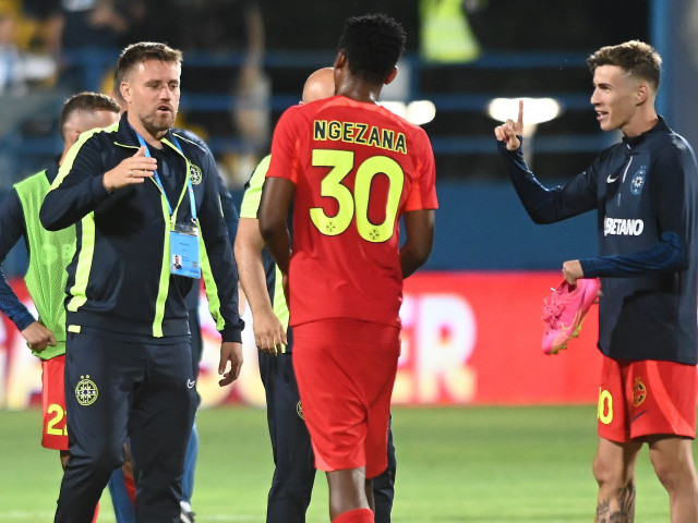 Mesajul postat de Siyabonga Ngezana, înaintea meciului cu Hermannstadt