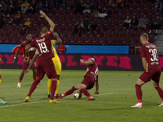 Video | Încă o fază controversată în SuperLigă, la CFR Cluj