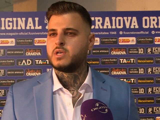 Adrian Mititelu Jr. a lămurit situația băncii tehnice de la FCU Craiova 1948: ”Nu ne mai hazardăm”