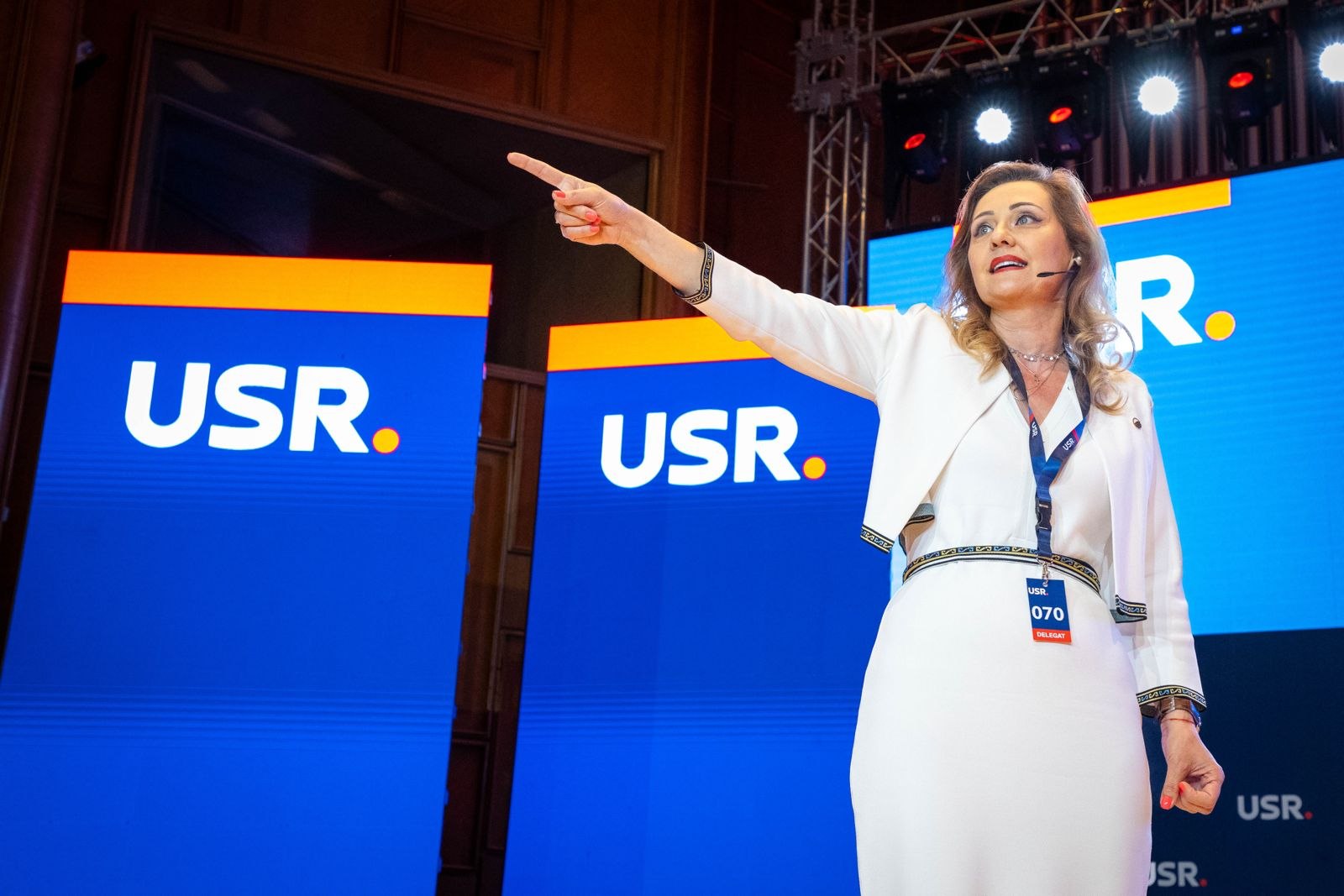 USR anunță retragerea Elenei Lasconi de pe lista candidaților la europarlamentare