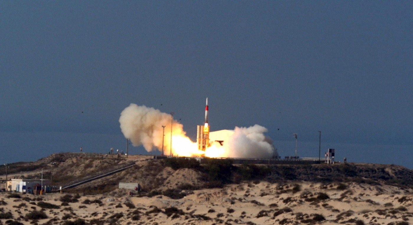 Cel mai avansat sistem antiaerian al Israelului a efectuat prima interceptare, doborând o rachetă probabil lansată din Yemen