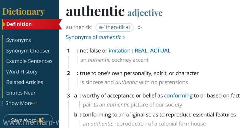 „Autentic”, desemnat cuvântul anului 2023 de dicţionarul Merriam-Webster. „Vedem un fel de criză a autenticităţii”