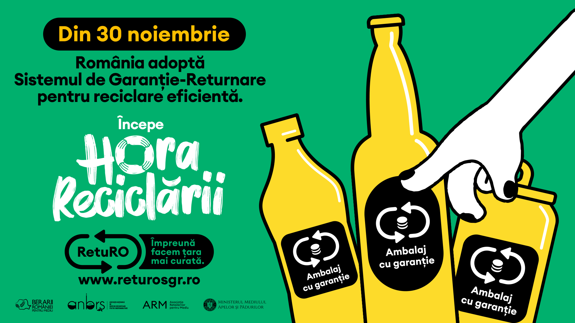 Lansarea Sistemului de Garanție-Returnare în România: Ce trebuie să știe românii? : Europa FM