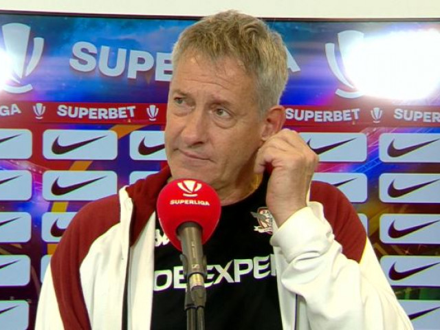 Cu lacrimi în ochi, Cristiano Bergodi a dezvăluit de ce a îngenunchiat după victoria cu FCSB