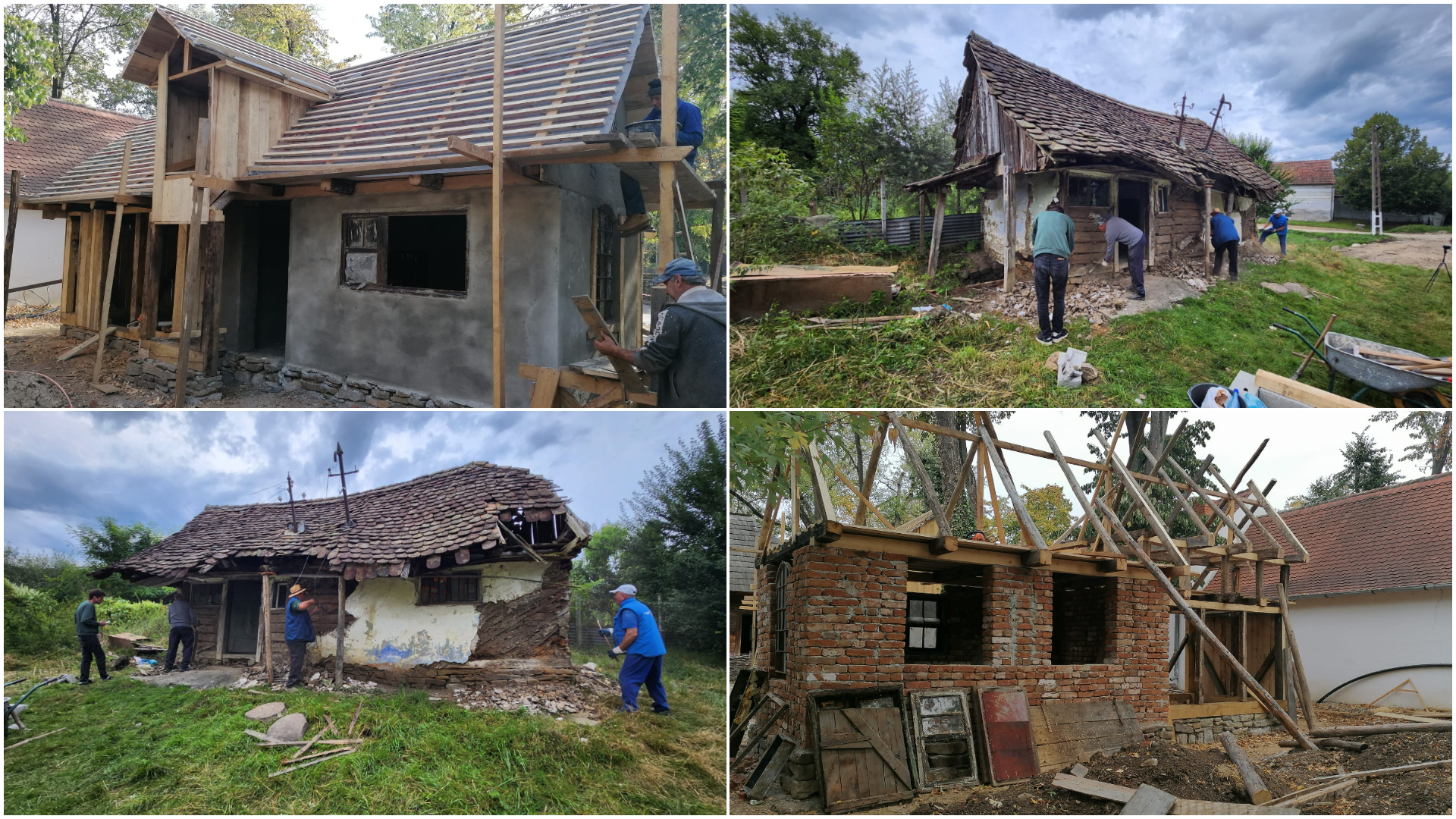 Muzeul Satului din București va găzdui prima casă de romi, adusă din Calbor, Brașov