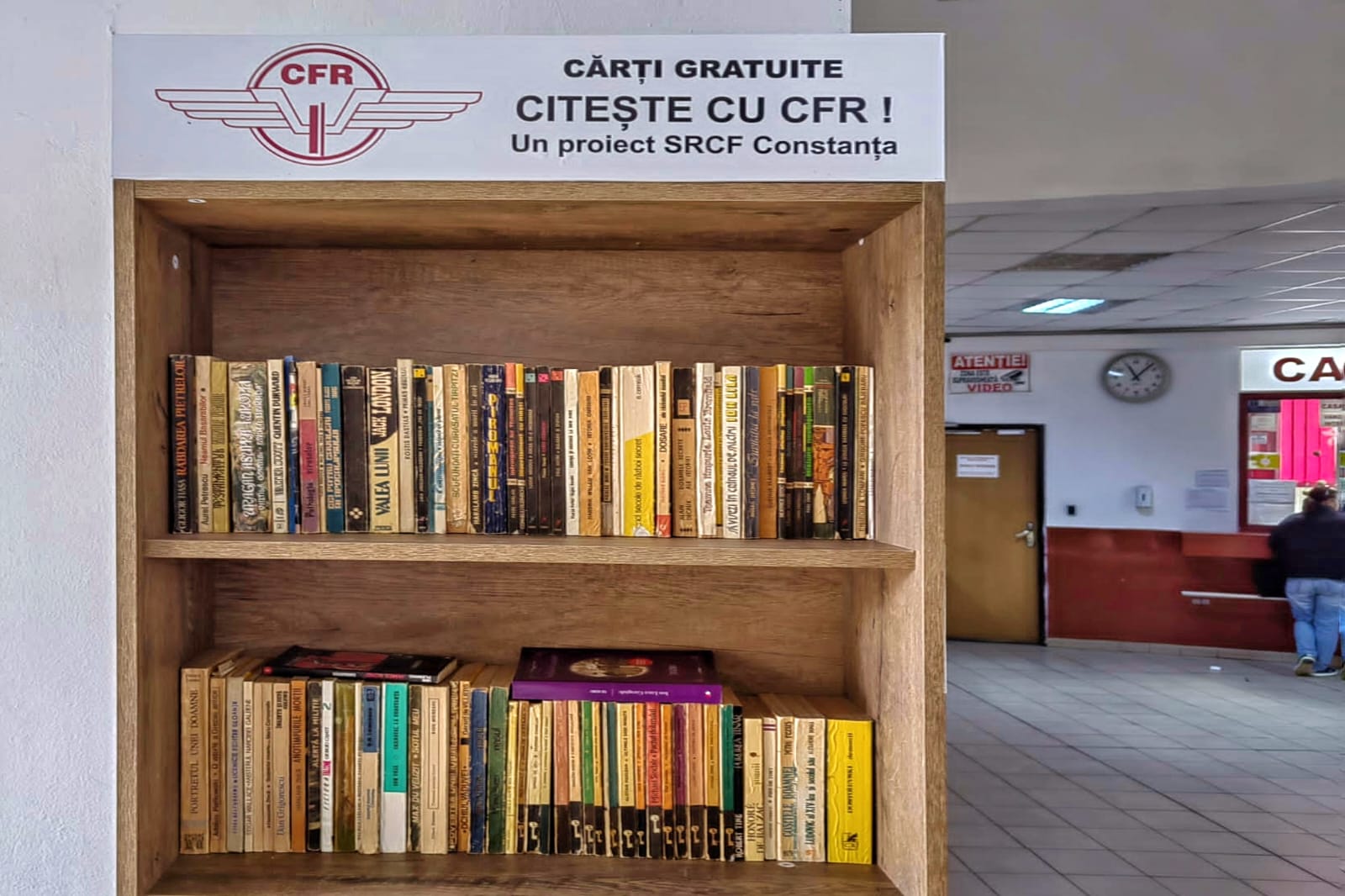 Bibilioteca din gară, inaugurată în Constanța : Europa FM