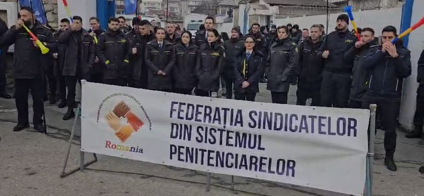 Proteste la penitenciarul din Târgu-Jiu. Angajații amenință că nu vor mai păzi deținuții