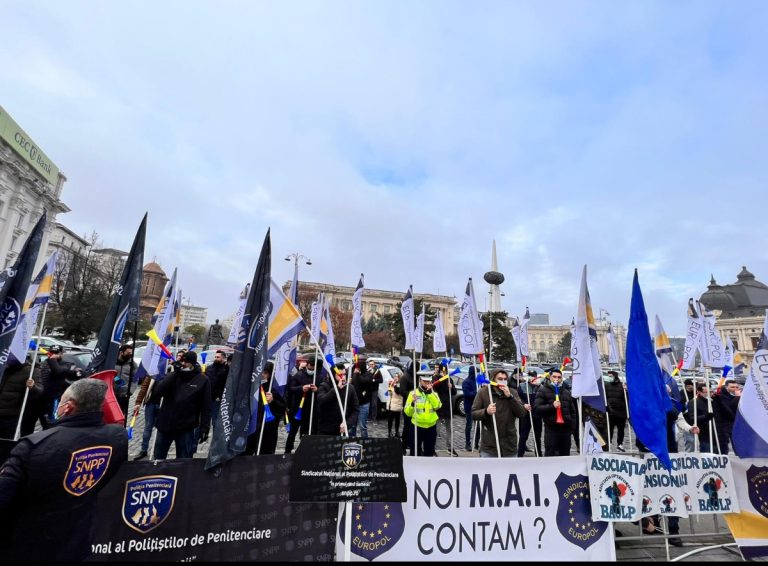 Protest al polițiștilor, luni, la Ministerul Finanțelor : Europa FM