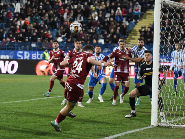 Ce note au primit jucătorii de la Rapid, după înfrângerea cu Poli Iași