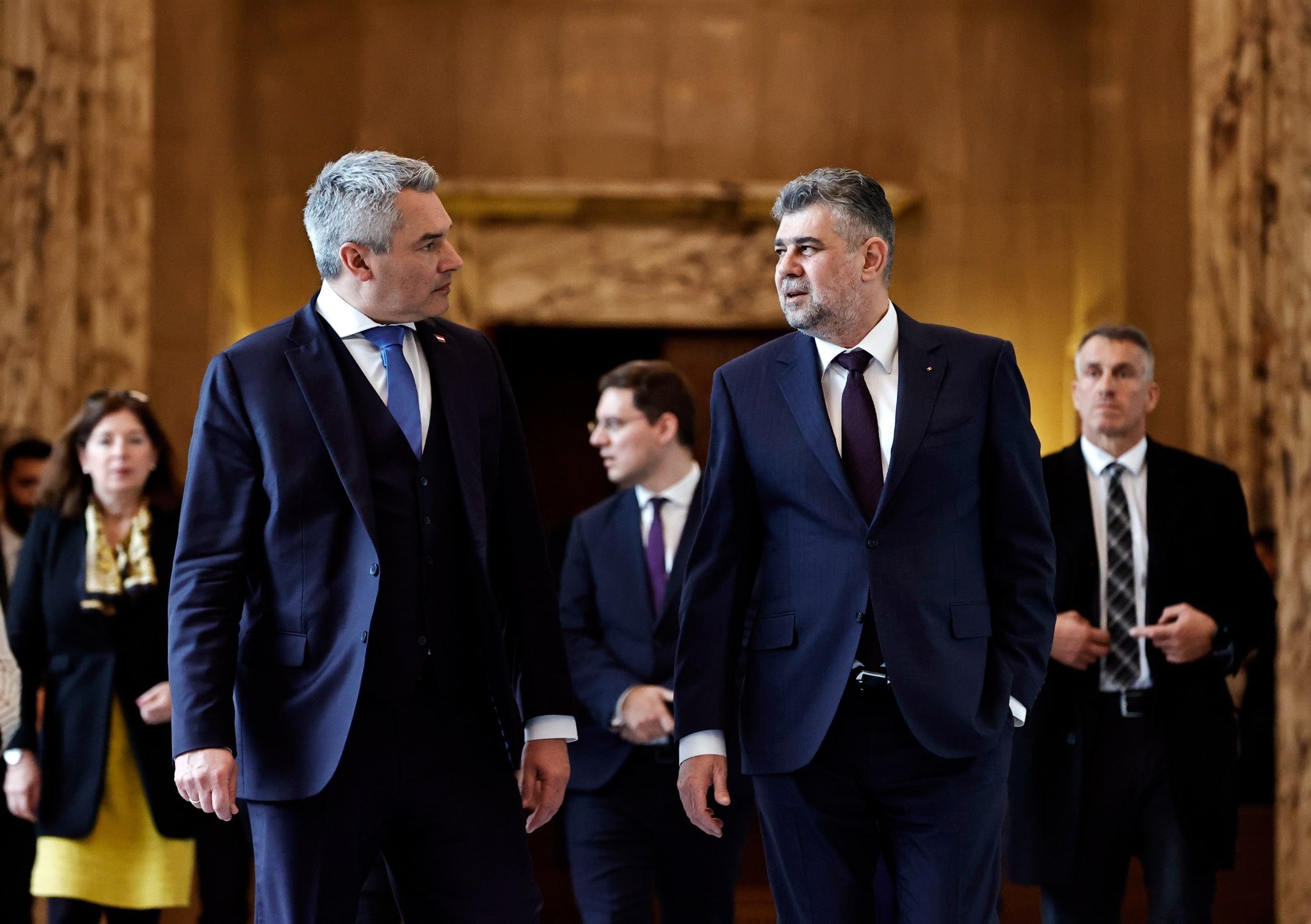 Ciolacu: Întâlnire „constructivă” cu Nehammer privind securitatea și gestionarea frontierelor, inclusiv cu Ungaria și Balcanii de Vest