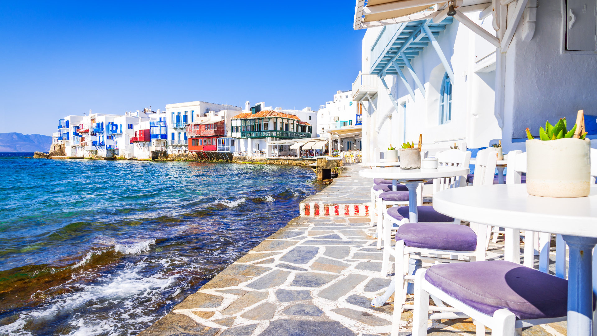 Numărul de turiști pe insula grecească Mykonos, în scădere pentru al doilea an la rând. Explicațiile hotelierilor