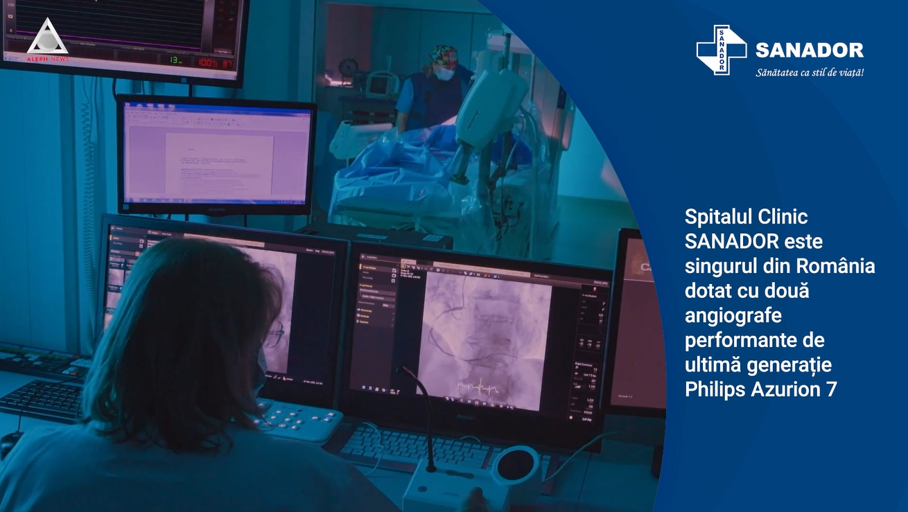 Tratamentul anevrismului de aortă de la Spitalul Clinic SANADOR