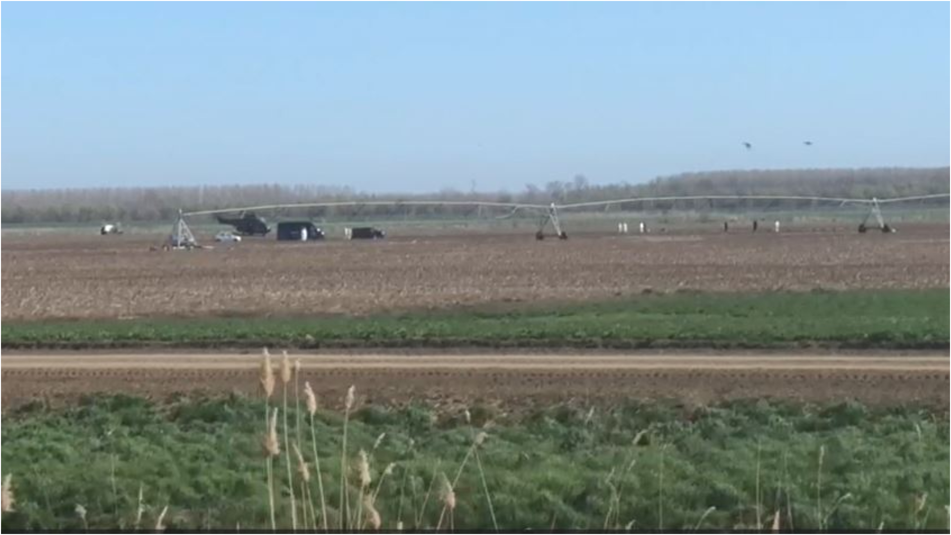 Dronă căzută în Insula Mare a Brăilei. Zona, cercetată amănunțit de echipe ale MApN, SRI și MAI