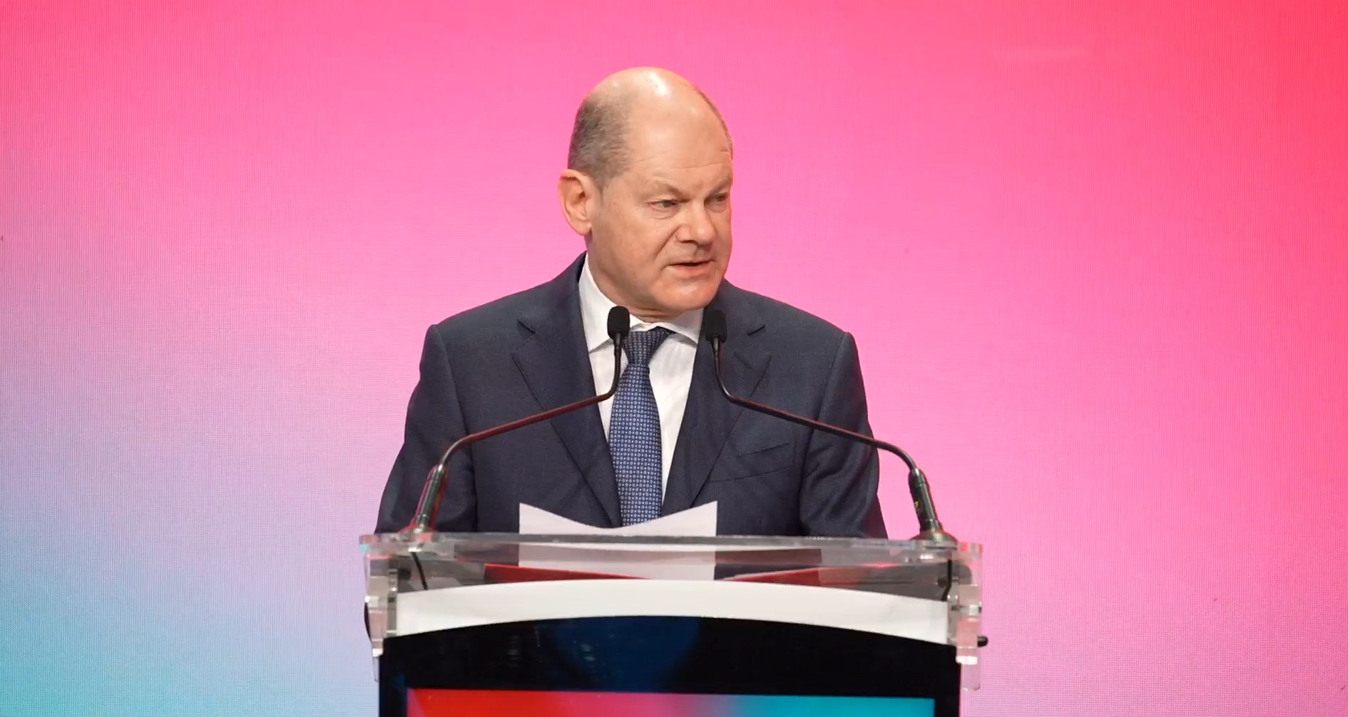 Olaf Scholz, la reuniunea liderilor PES: Germania şi România sunt legate de o prietenie strânsă