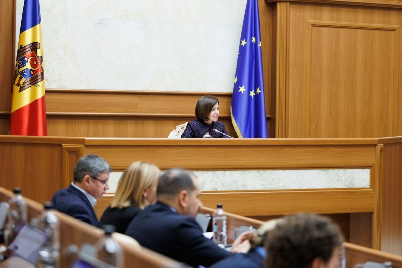 Maia Sandu cere accelerarea progreselor privind aderarea Rep. Moldova la UE