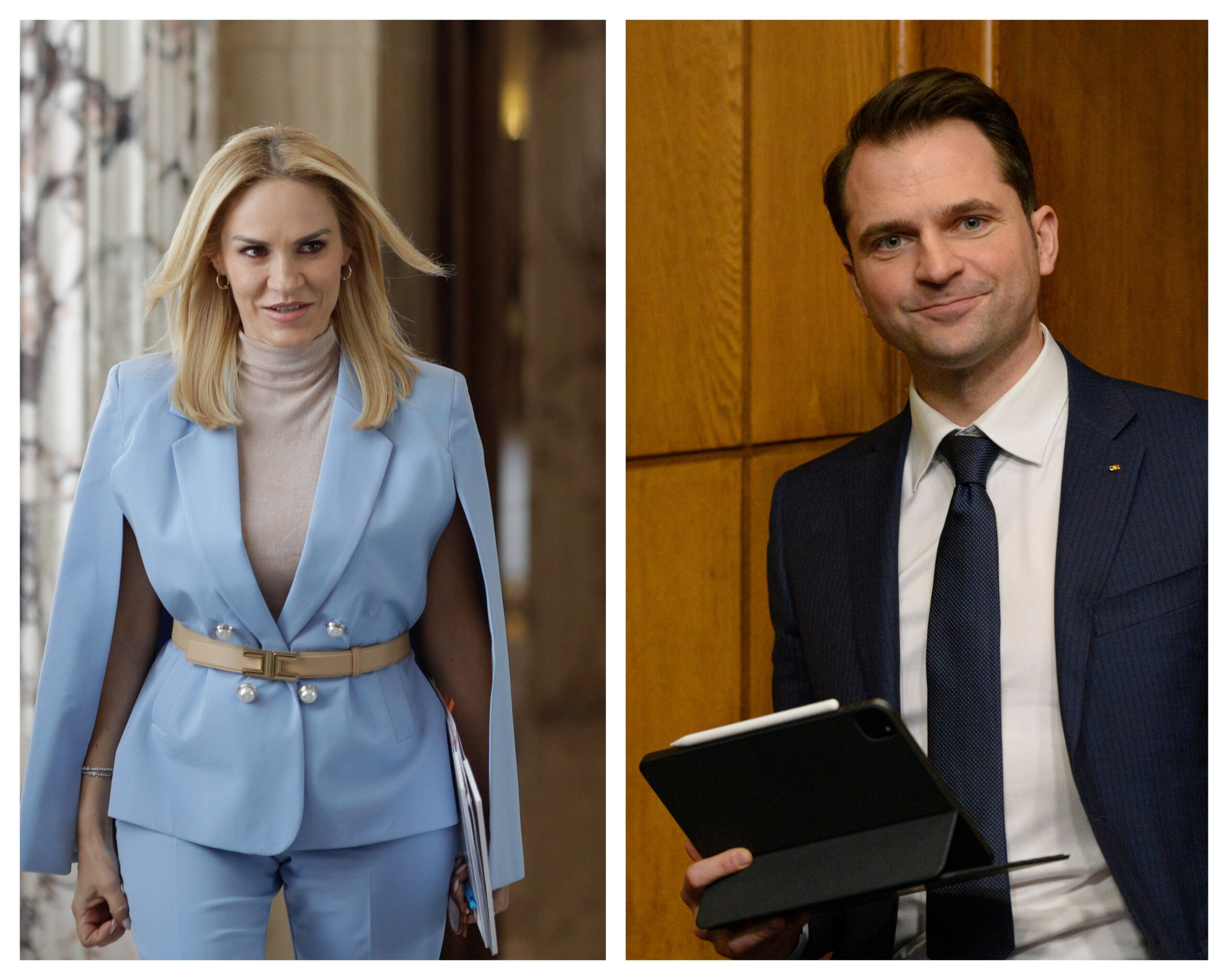 Răsturnare de situație. Coaliţia PSD-PNL a decis să meargă cu candidaţi separaţi la Primăria Capitalei: Gabriela Firea şi Sebastian Burduja