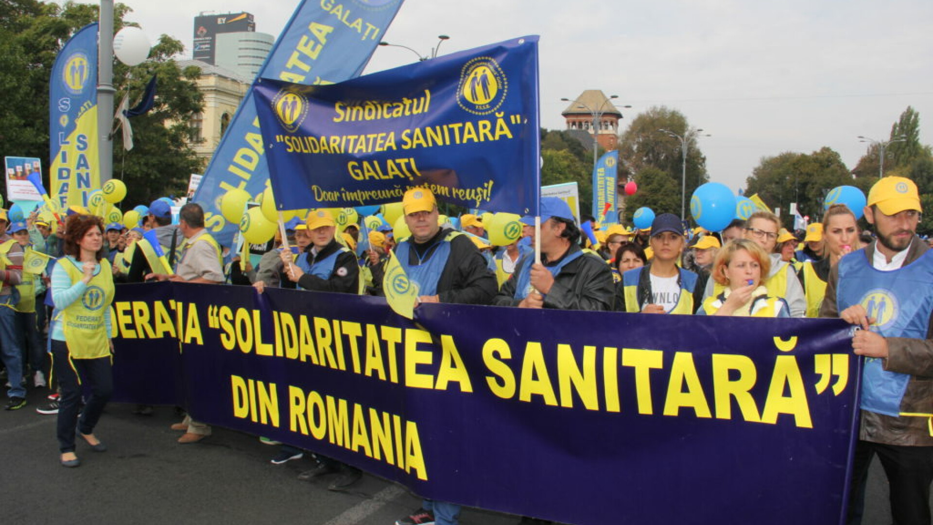 Solidaritatea Sanitară organizează astăzi o grevă de avertisment