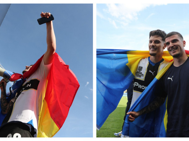 Galerie Foto | Mihăilă, lider de galerie după ce Parma a cucerit titlul în Serie B! Dennis Man, și el la înălțime