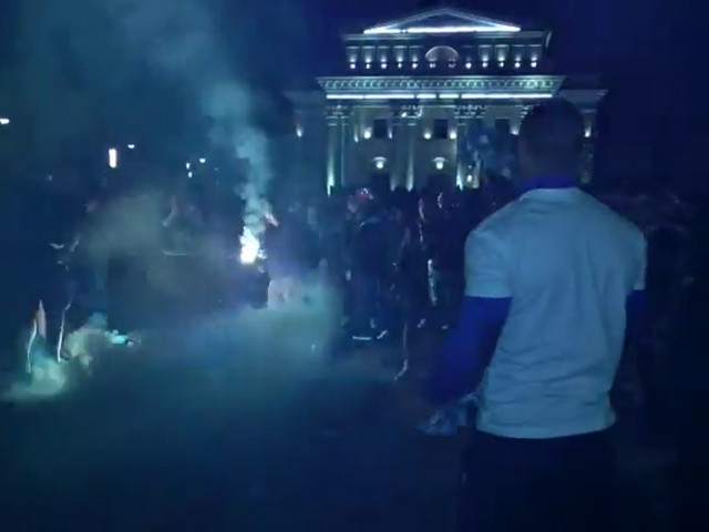 Corvinul a plecat imediat de la Sibiu, după câștigarea Cupei României: a urmat fiesta la Hunedoara