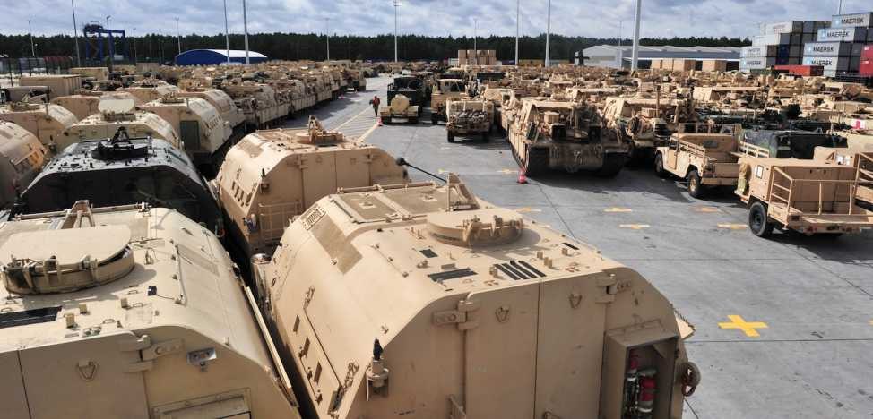 Rolul porturilor românești pentru transferul trupelor americane pe linia frontului în caz de război în Europa