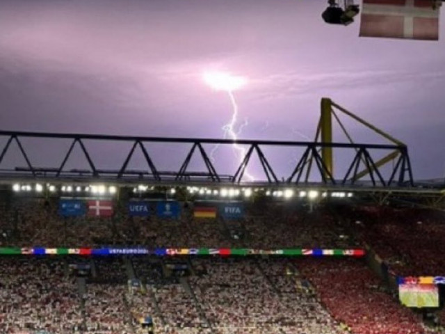 Meciul Germania – Danemarca, întrerupt dintr-un motiv rar