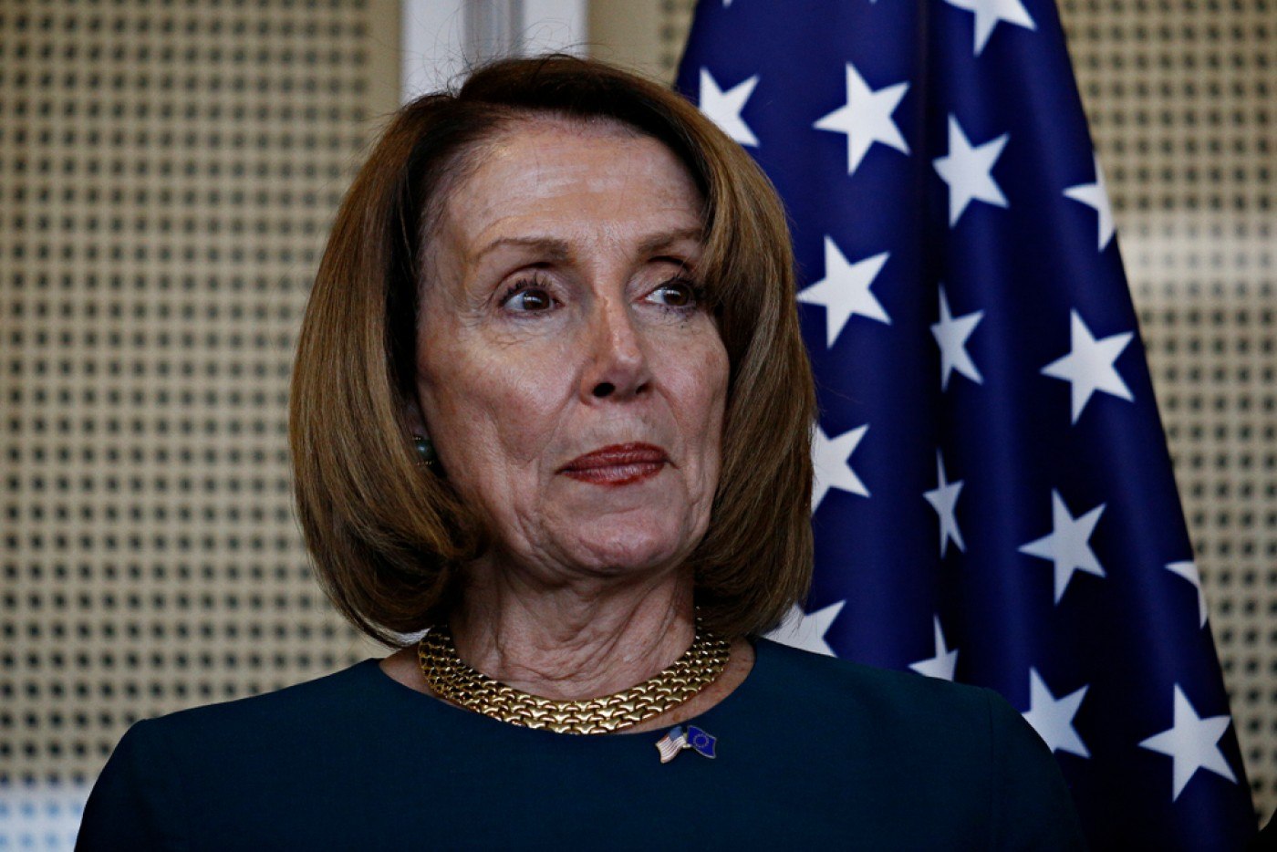 Protestatarii care denunță războiul din Fâșia Gaza au întrerupt-o pe Nancy Pelosi în timpul unei emisiuni televizate în direct VIDEO