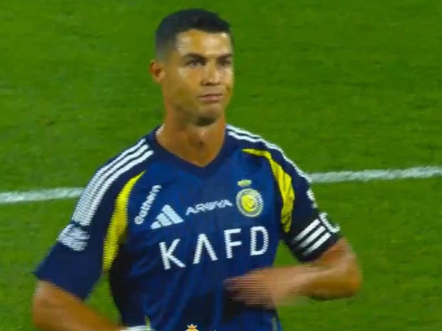 Ronaldo a deschis scorul în Supercupa Arabiei Saudite, dar nu s-a așteptat la ce a urmat! Gestul lui CR7