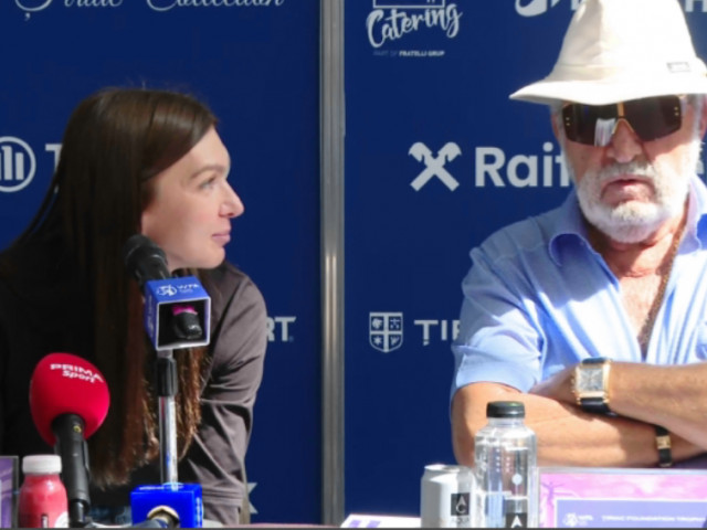 Ion Țiriac a auzit-o pe Simona Halep și a intervenit: ”Nu spune! E ilegal!”. Reacția sportivei: ”Aoleu, da!”