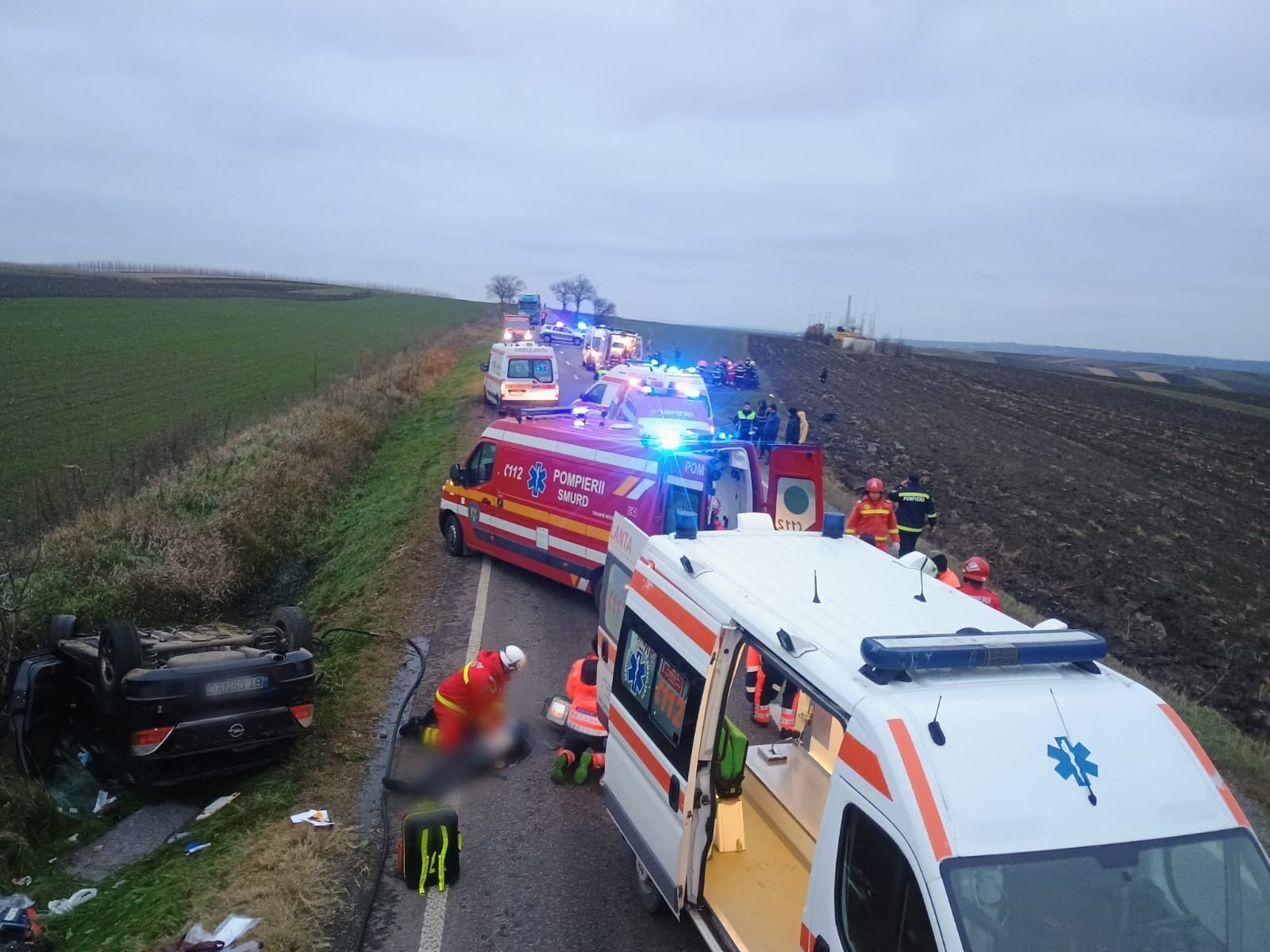 Plan Roșu de Intervenție în județul Suceava. Un copil și 4 adulți și-au pierdut viața / FOTO + VIDEO : Europa FM
