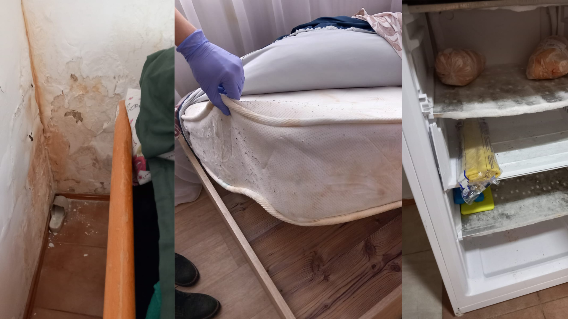 Verificări ANPC la centre de vârstnici: camere pline de mucegai, dar și alimente și medicamente expirate