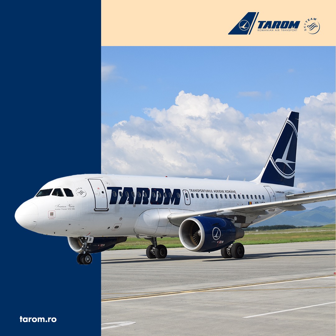TAROM suspendă cursele spre Frankfurt, luni, 10 martie : Europa FM