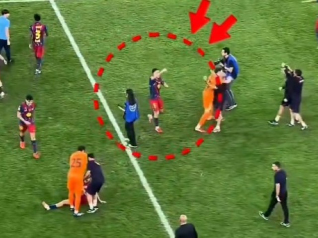 Video | Scandalos! Riscă suspendarea în urma gestului obscen făcut imediat după Barcelona